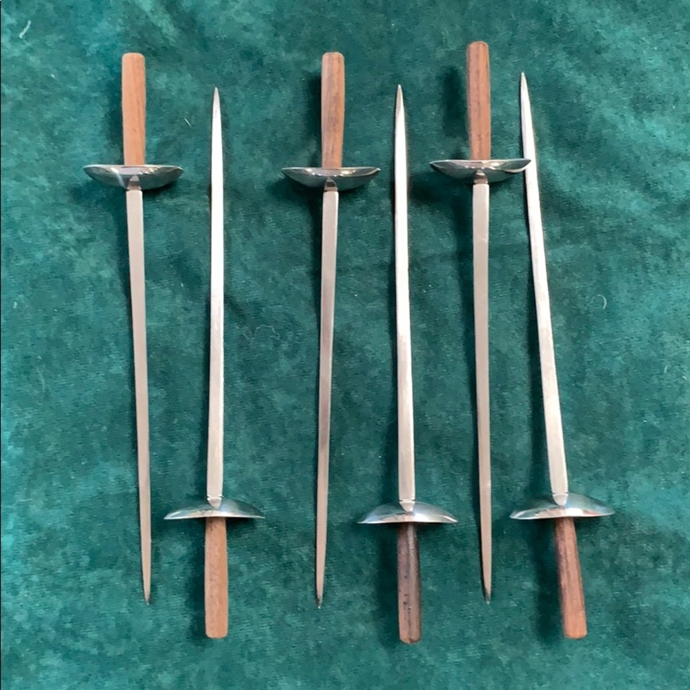 Mid Century Skewers- 6 Japanese 1960s